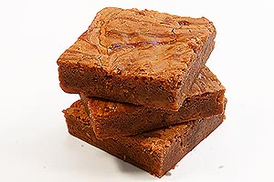 Cinnamon-Dulce de Leche Brownie